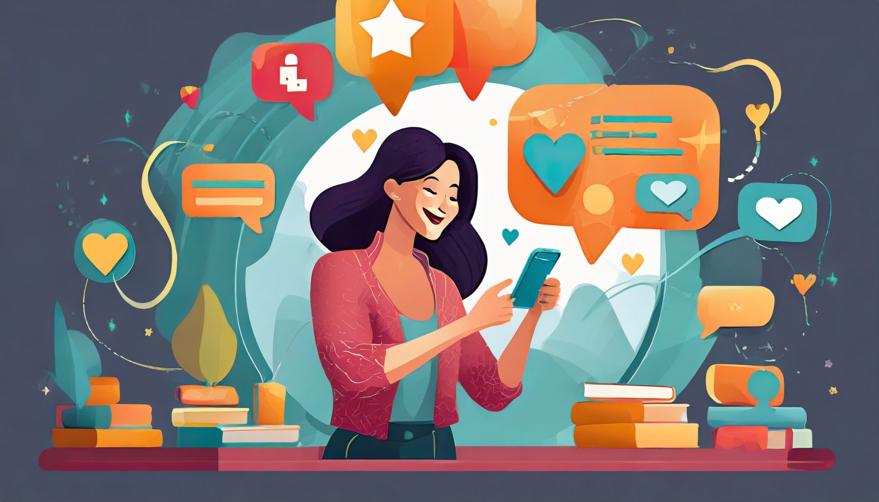 Generate positive reviews using social media